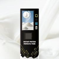 Distributeur automatique intelligent de protéines en poudre pour salle de sport, chauffage et refroidissement, 6 types de mélanges en poudre, paiement par pièces, QR et en ligne, garantie 1 an