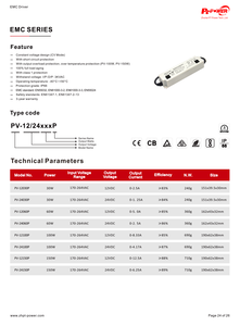 IP66 Waterproof 60W Constant Voltage <b>LED</b> Strip <b>Driver</b> 170-264V AC-DC <b>12V</b> 24V <b>LED</b> Light Box/Signage Power Supply Single Output - Product Image 4