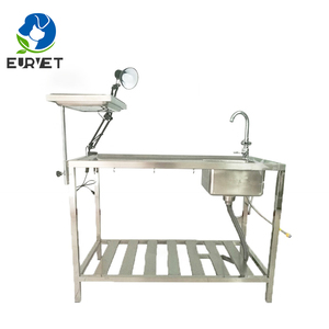 Equipo veterinario más vendido EUR VET Mesa práctica para tratamiento de mascotas Mesa de disección Veterinaria con piscina al ras - Product Image 4