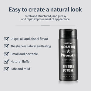 Polvo Matificante para el Cabello de Hombre, Control de Grasa, Marca Privada, Venta al por Mayor, Polvo Voluminizador para Barbería - Product Image 4