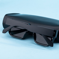 Lunettes de soleil carrées personnalisées avec logo rétro Partagas, protection UV400, pour hommes
