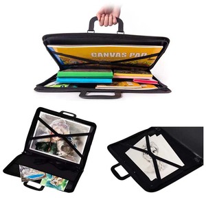 LISI <strong>A1</strong>/A2 Large Sketch Painting and <strong>Drawing</strong> <strong>Board</strong> Portfolio Case Carrying and Presentation Storage Bag for Artist Supplies - Product Image 3