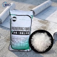 Fibres de polypropylène à prix réduit pour le renforcement du béton – Microfibres de polypropylène monofilament pour la construction