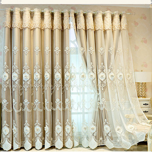 <span class=keywords><strong>Tende</strong></span> Eleganti per Soggiorno, Moderne <span class=keywords><strong>Tende</strong></span> Trasparenti di Lusso con Ricami in Pizzo - Product Image 6