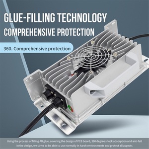 Thông minh <span class=keywords><strong>24V</strong></span> 25-30a nhanh Lithium Battery Charger <span class=keywords><strong>24V</strong></span> xe sạc cho LiFePO4 Li-ion pin - Product Image 4