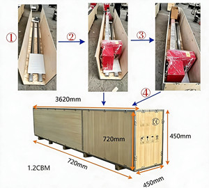 Bilateral Drive Gantry CNC <b>Plasma</b> <b>Cutter</b> 2040 220V Flame Torch for Thick Steel Plate & Pipe Cutting - Product Image 4
