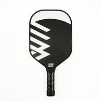 Raquette de pickleball en fibre de verre, approuvée USAPA, épaisseur 16 mm, noyau en nid d'abeille léger, portable