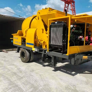 Varios Equipos Mecánicos: Bomba Mezcladora de Concreto Premezclado Portátil JBTS40 con Remolque para Construcción de Puentes - Product Image 5