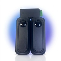 Capteur de sécurité sans fil automatique pour portail et porte de garage TPD-88 avec matériau ABS, réseau 2.4G, portée de détection de 20-40m, indice de protection IP55
