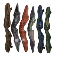 Manche de tir à l'arc personnalisé en fibre de carbone, G10, bois et aluminium pour arcs classiques et composés