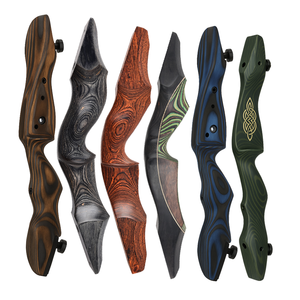 Rehausseur d'arc de tir à l'arc classique en aluminium et bois G10 en fibre de carbone personnalisé - Product Image 5