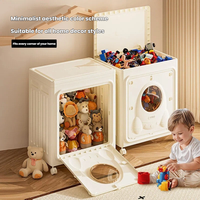 Boîte de rangement pliable en PP PET, grande capacité, organisateur de jouets, bac de rangement pour vêtements, conteneur de rangement pour couettes avec roulettes