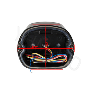 Luz Trasera para Motocicleta Harley Electra Glides Road Kings Sportster SuperLow XL 1200 - Product Image 5