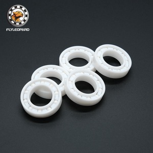Flyleopard 6901Ce Ceramic Ball Bearings 12x24x6mm Zirconia Deep Groove Open Design For Acid <b>Alkali</b> Resistant Use - Product Image 3
