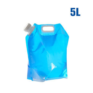 Wholesale 5L/10L Big Capacity Outdoor Water Bag <b>Foldable</b> Portable Container Environment Cleaning for Drinking Camping <b>BBQ</b> - Product Image 5