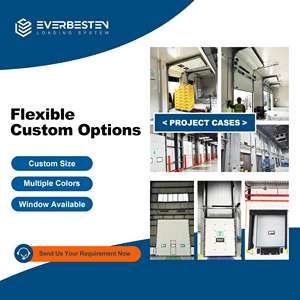 <span class=keywords><strong>Porte</strong></span> sectionnelle isolée en acier pour entrepôt, <span class=keywords><strong>porte</strong></span> de garage pour quai de chargement, centre logistique et applications industrielles - Product Image 5