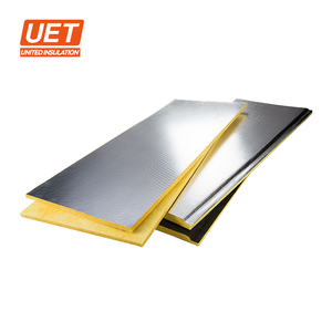 Produits d'isolation en <span class=keywords><strong>mousse</strong></span> PE pour conduits d'air de haute qualité UET, film et mat noir en fibre de verre pour l'enveloppement des conduits 24 kg/m3 - Product Image 3