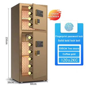 ตู้เซฟนิรภัยอิเล็กทรอนิกส์ระบบสแกนลายนิ้วมือ XBT Biometric Gold รุ่นหรูหราขนาดใหญ่ พร้อมคุณสมบัติอัจฉริยะ ผลิตจากเหล็กแผ่นรีดเย็น - Product Image 5