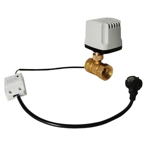 Electric Two Way Ball Valve 220V <b>WiFi</b> <b>Smart</b> <b>Switch</b> Copper Valve For Water Control 1 In Pipe Size - Product Image 1