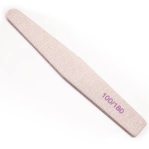 Placa de esmeril de doble cara con estampado de logotipo personalizado, lima de uñas profesional con forma de diamante, abrasiva, cebra, gris, 80, 100, 120, 150, 180, 240 - Product Image 5