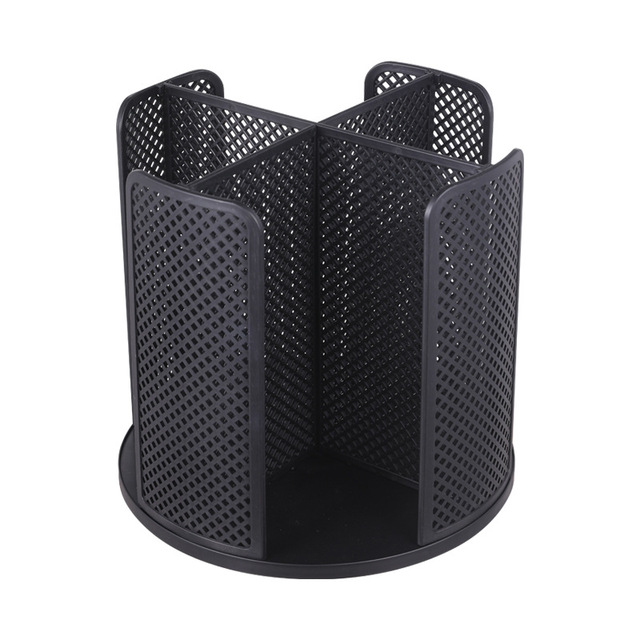 Rotatable 4-Compartment Plastic Cup Organizer Countertop Dispenser for Coffee Paper Cups Kitchen Coffee Shop Storage Holder
