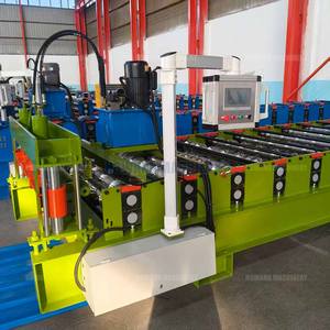 Máquina Automática para Fabricar Paneles de Revestimiento Metálico de Calibre 22, Máquina para Fabricar Paneles de Techo, Máquina Perfiladora de Rollos para Revestimiento de Pisos - Product Image 5