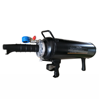 Gonfleur de pneus en acier robuste de haute qualité personnalisé de 12 L, gonfleur de pneus de 2 gallons