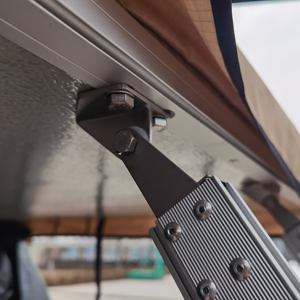 Tente de toit pour voiture tout-terrain 4x4, imperméable à 100 %, personnalisable, avec isolation thermique Nicol. - Product Image 6