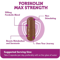 Capsules de gestion du poids à base d'extrait naturel de Coleus Forskohlii (OEM/ODM) : favorisent le métabolisme et l'énergie