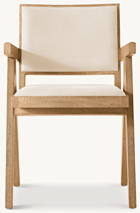 Salotto moderno poltrone casa sala da pranzo interni in legno tessuto incorniciato poltrone di lusso - Product Image 2