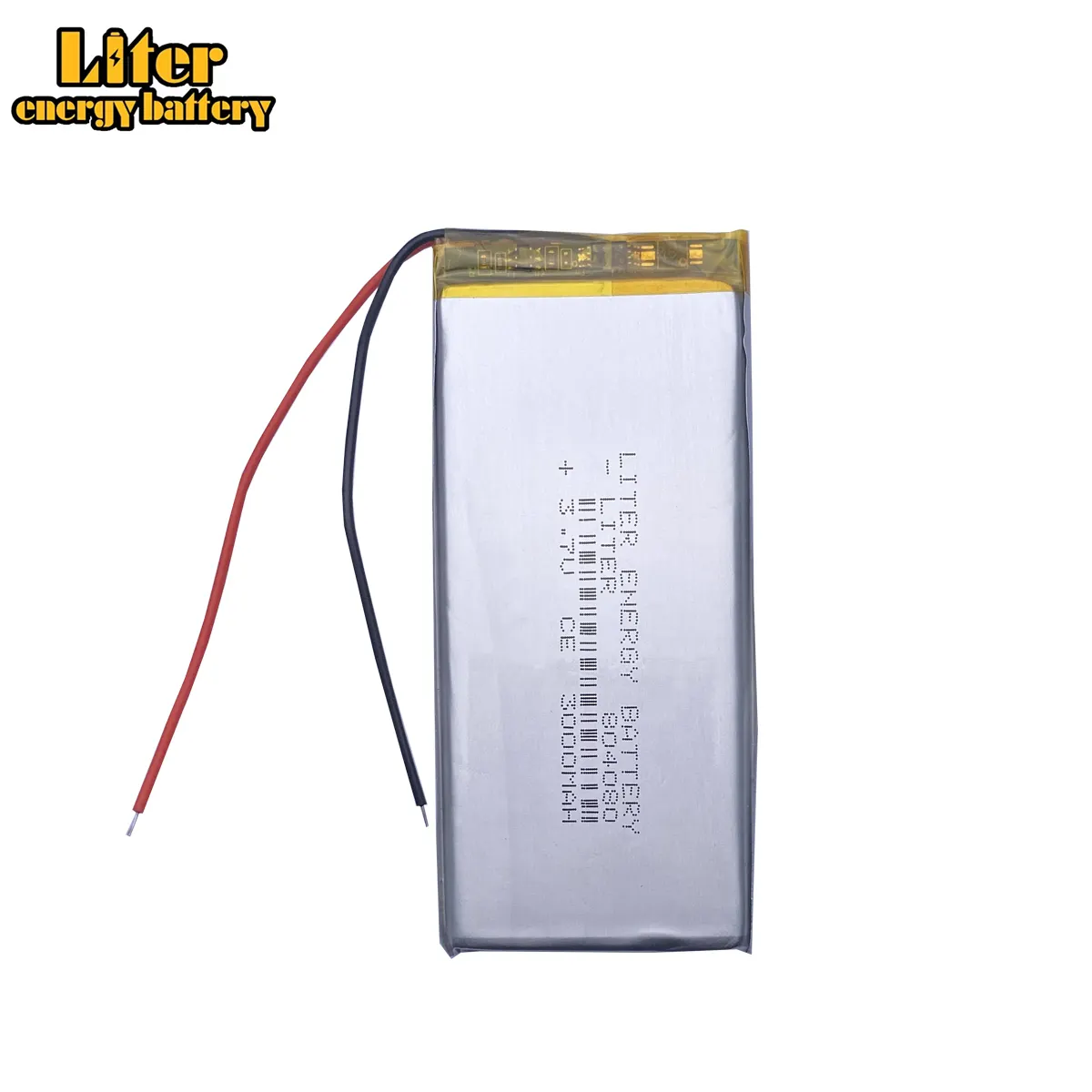 3.7V 3000mAh polimer şarj edilebilir LiPo Li lityum pil 804080 için DIY GPS orta DVD PSP telefon güç bankası Tablet PC