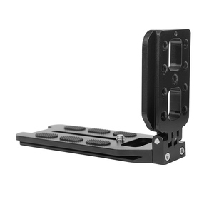 Với Ronin hình chữ L dọc <span class=keywords><strong>Clapper</strong></span> <span class=keywords><strong>S</strong></span>/SC SLR ổn định phổ máy ảnh nhanh chóng phát hành tấm hợp kim nhôm màu đen tương thích - Product Image 4