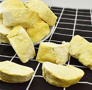 Offre Spéciale FD Durian en blocs, poudre lyophilisée, vente en gros, durian lyophilisé en dés/en morceaux/en cubes - Product Image 1