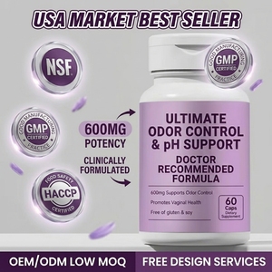 Capsules d'acide borique 600mg à marque privée OEM/ODM, Suppositoires vaginaux, Équilibre du pH, Contrôle des odeurs, Formule clinique Boric Life Veggie - Product Image 4