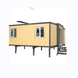 Brand New Decorated steel structure Very sturdy China prefab home Fast Build Modular Prefabricated Container House For Office