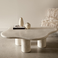Table basse de luxe de conception originale de célébrité d'Internet Style élégant moderne simple pour de petits appartements de maison