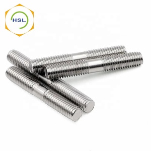 Trung quốc sản xuất siêu Duplex 2507 2205 thép không gỉ đôi đã kết thúc Stud <span class=keywords><strong>Bolt</strong></span> 1.4410 <span class=keywords><strong>1.4462</strong></span> - Product Image 3