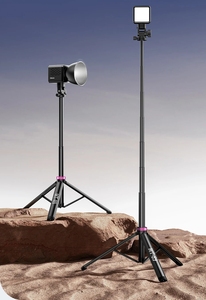 Trípode de Fotografía Ulanzi MT-89 de 2 Metros con Liberación Rápida, Soporte para Zapata Fría, Extensible de 8 Secciones, para Cámara de Acción y Teléfono - Product Image 2