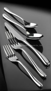 DEW <span class=keywords><strong>II</strong></span> 18-8 Cubiertos, Cabeza de pulido de espejo forjado, Cubiertos para el hogar y el restaurante, Tenedor, Cuchillo, Cuchara - Product Image 5