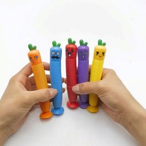 Creative Novel Stretchable Vegetable-Styled Plastic <b>Pen</b> Office Toy Back-to-School Gift for Adults Kids Fun Stress Relief Tool - Product Image 4