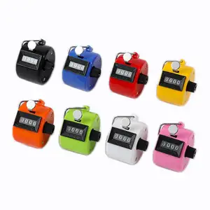 Hand Held ABS Plastic Tally Counter Durable Lightweight Easy Press Reset Versatile Use Great For Coaching Events Counting