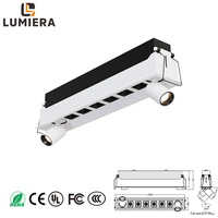Nouveau design 2026 – Plafonnier encastré en aluminium avec spots LED combinés, hauteur réglable, 5W, garantie 5 ans