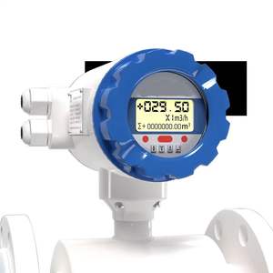 Flowmeter Elektromagnetik dengan Output RS485 Berkualitas Rendah, IP68, dan Layar LCD Cocok untuk Industri Minyak Bumi - Product Image 2