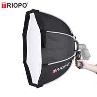 Boîte à lumière portable Triopo Universal Mount 65 cm pour studio photo