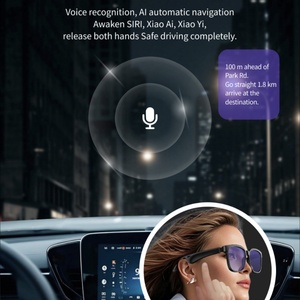 Gafas inteligentes de 5-6 horas de reproducción de Audio Fitness Tracker Funcionalidad Gafas de sol inteligentes Myka Aut Sombras de ojos Sub Gafas - Product Image 5