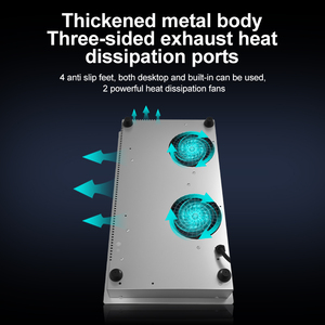 Thông minh đôi Bếp cảm ứng 10 mức công suất điều khiển cảm ứng 110V 220V tự động tắt cho nhà bếp hiện đại được xây dựng trong HOB - Product Image 4