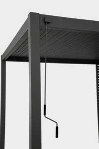 Pérgola de Aluminio Impermeable, Resistente, Automática, Retráctil, con Techo de Láminas, para Patio, Gazebo, Pabellón, 500, Moderna, Motorizada, Biocl - Product Image 3