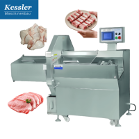 Nouvelle trancheuse à viande automatique pour shawarma, épaisseur réglable, acier inoxydable 304, fonctionnement par écran tactile, coupe-viande congelée