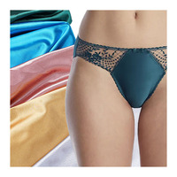 Tissu Mikado Satin Microfibre Teint Extensible Quadridirectionnel Anti-Taches Populaire pour Filles, 90% Polyester 10% Spandex