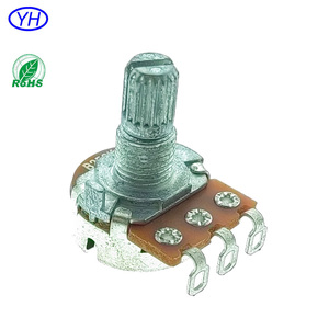 Yuwah rv16 1K 2K 4.7K 5K 10K 20k 47K 50K 100k 200k 250k 500k 1M 2.2m 3 pin 16mm chiết áp QUAY 10k cho bàn đạp - Product Image 2